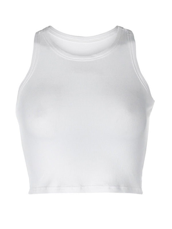 Levoire | Femme Débardeur de Base Uni Stretch