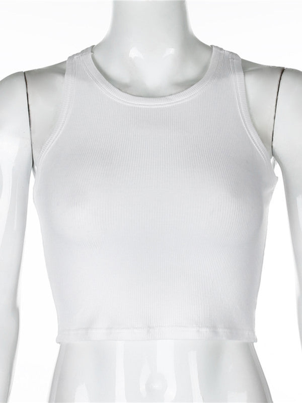 Levoire | Femme Débardeur de Base Uni Stretch