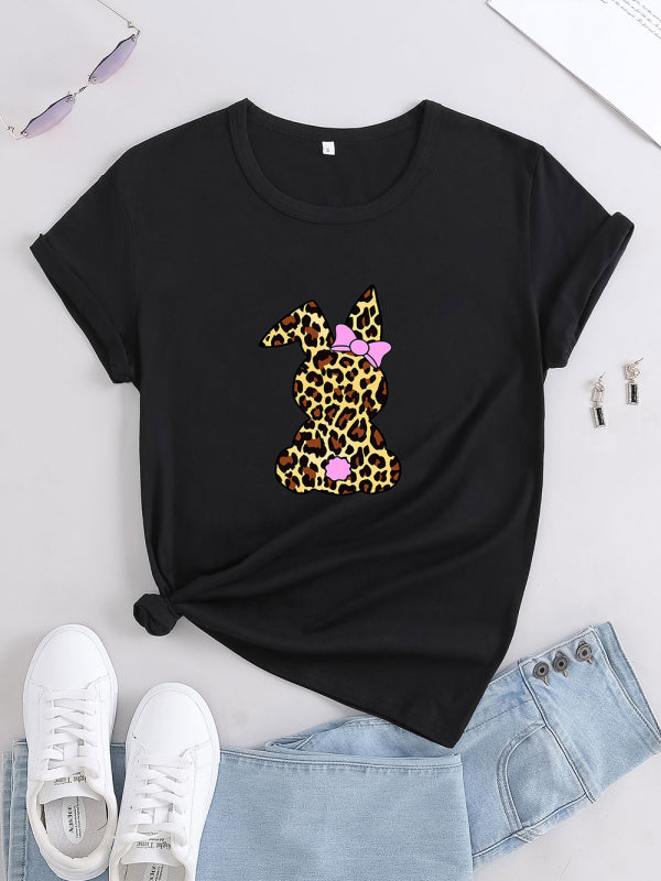 Levoire | T-shirt à col rond léopard Hase Süppy Must