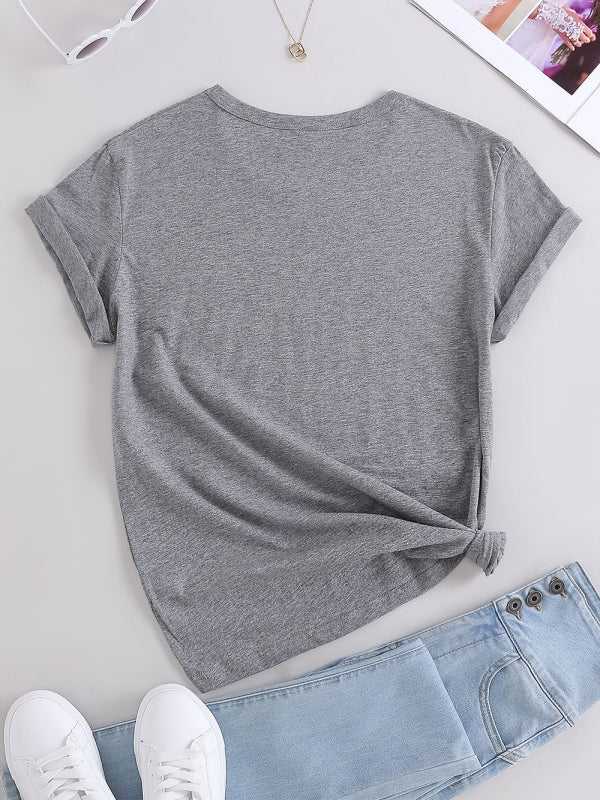 Levoire | Pupun Print Loisirs T-shirt Col Rond