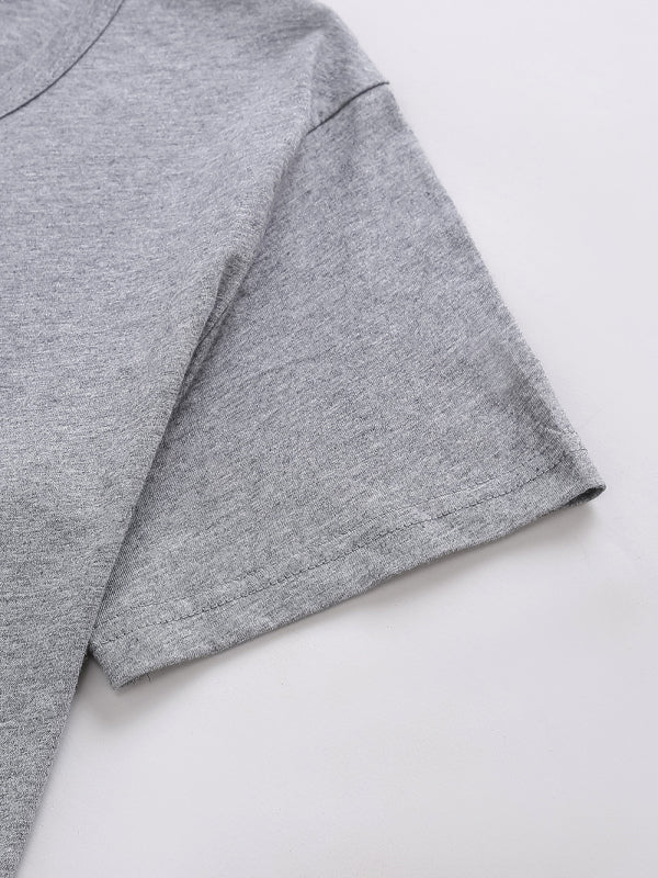 Levoire | Pupun Print Loisirs T-shirt Col Rond