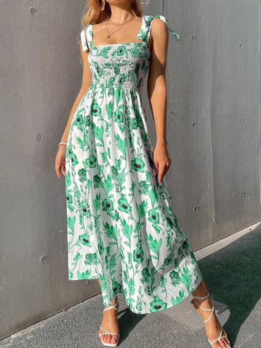 Levoire | Femme Robe Smockée Imprimé Floral
