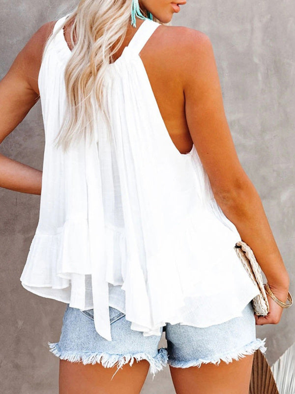 Levoire | Nouveau top à bretelle halterneck ajustable