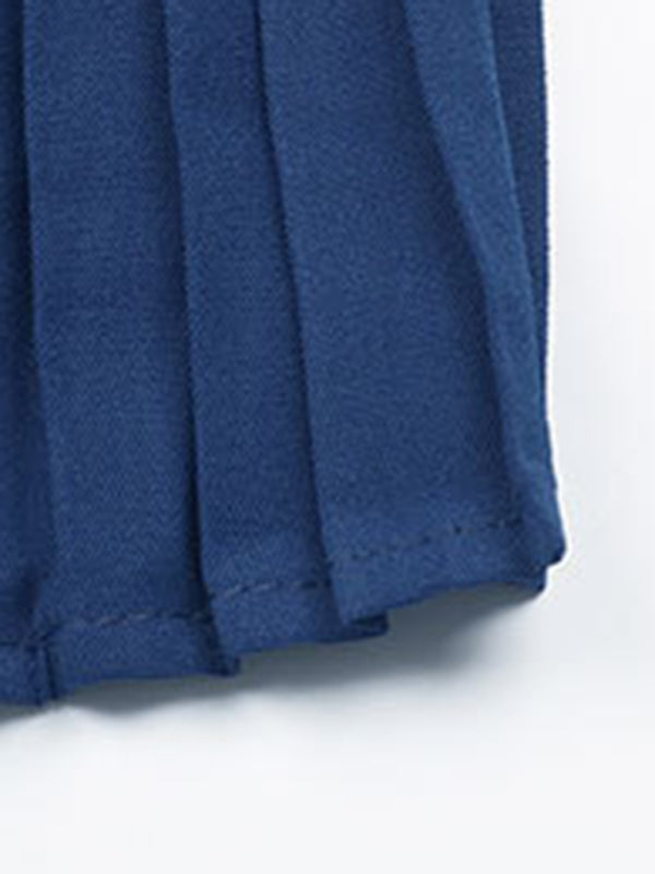 Levoire | Collier Taille Basse Élastique Robe Femme Robe Pourpre bleu marine