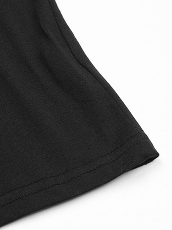 Levoire | Vintage Tops Perles Manches Longues Noir Pull