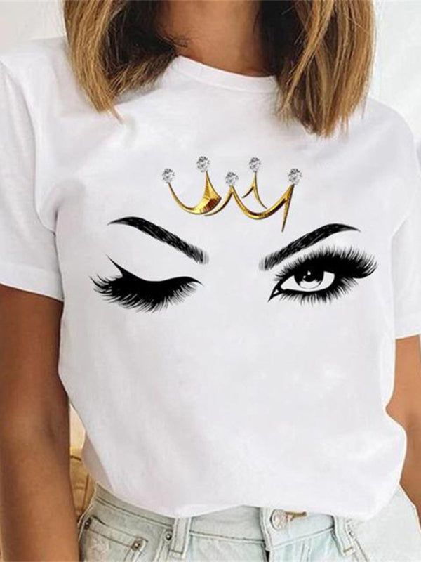 Levoire | Femme motif léopard Lepes Graphique T-shirt Muster2