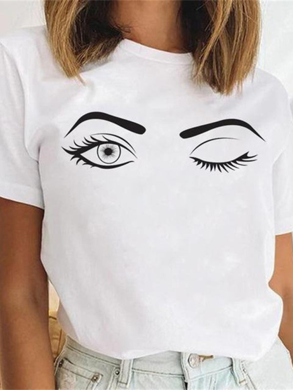 Levoire | Femme motif léopard Lepes Graphique T-shirt Muster5