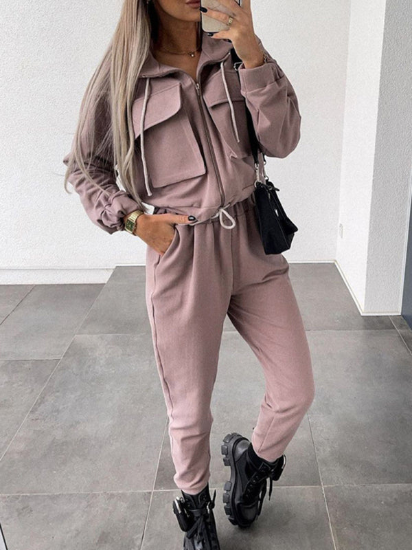 Levoire | Nouveau manteau pour femmes Pantalons Harem Ensemble sportif ample à deux pièces