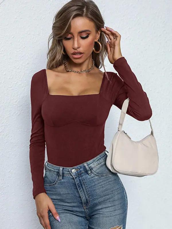 Levoire | Femme Col Resseré Côtes Tricot Combinaison