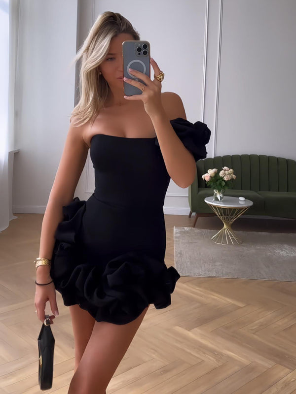 Levoire | Robe mini à une épaule