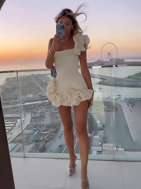 Levoire | Robe mini à une épaule