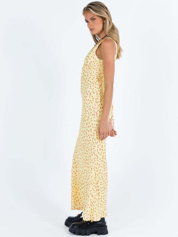 Levoire | Pour femmes Robe à pois Off-Shoulder V-Cou