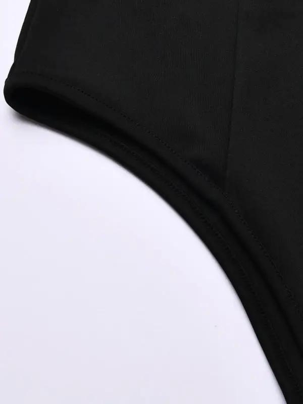 Levoire | Levet v décolleté sexy dos ouvert corps à manches longues
