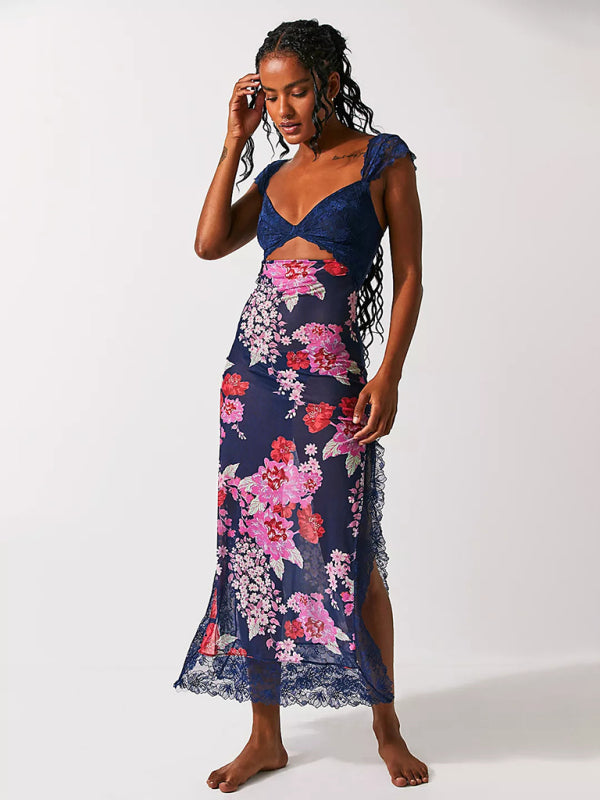 Levoire | Glamour robe maxi dentelle