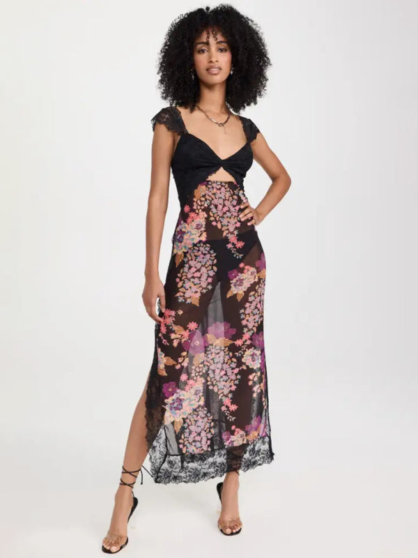 Levoire | Glamour robe maxi dentelle