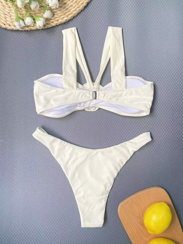 Levoire | Nouveau maillot de bain femme sexy 3D fleur unie