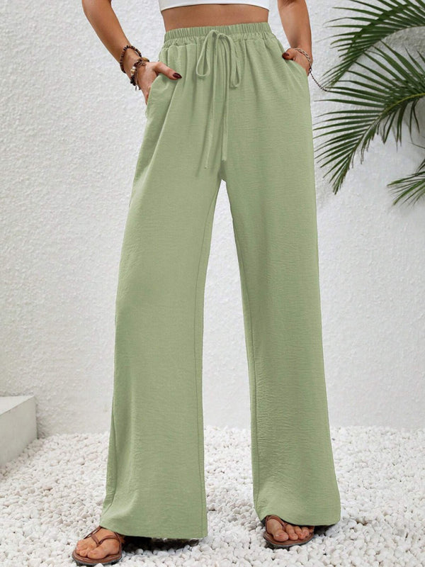 Levoire | Pantalons Amples Confortables Avec Taille Élastique Vert