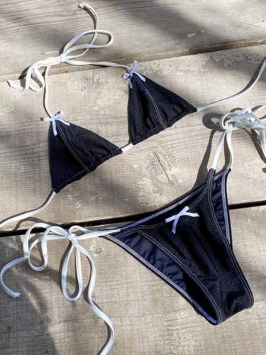 Levoire | Nouvelle jupe sexy à bretelles pour femmes en trois pièces bikini