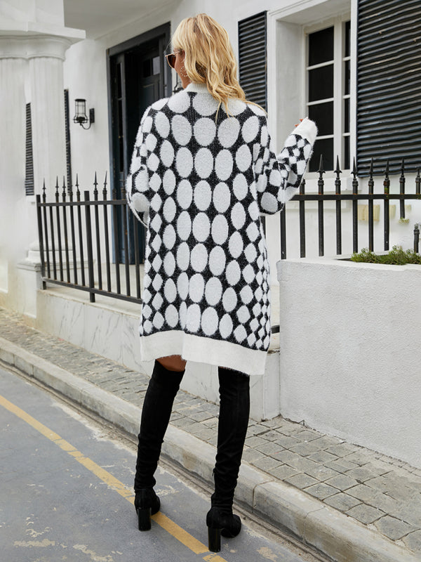 Levoire | Femme Cardigan À Motif Géométrique