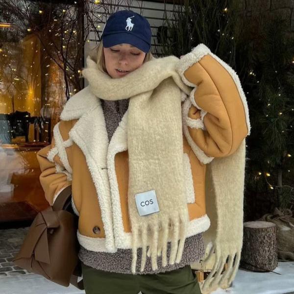 Levoire | Veste En Polaire À Manches Longues Avec Boutons Braun
