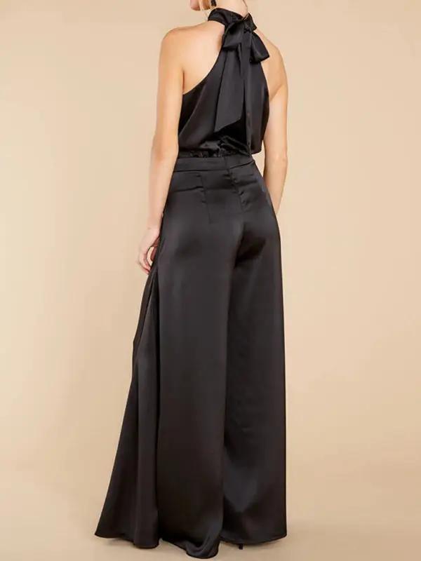 Levoire | Pour femmes nouveau sans bretelles haute taille combinaison jambes larges