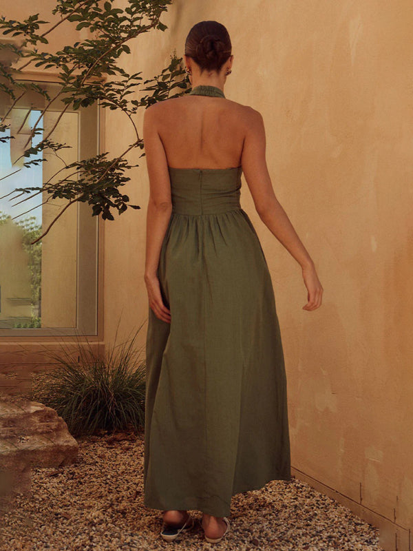 Levoire | Femme Modvidde Sans Manches Dos Ouvert Robe