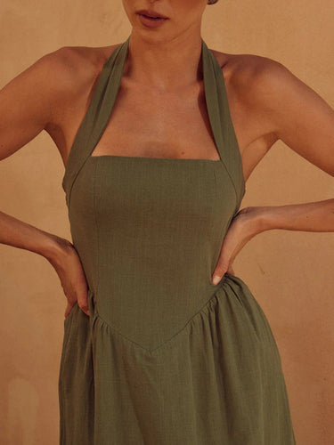 Levoire | Femme Modvidde Sans Manches Dos Ouvert Robe