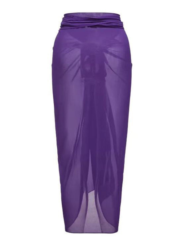 Levoire | Pour femmes nouveau cadre de couleur soulignant la taille maillot de bain trois pièces vêtement de plage imprimé