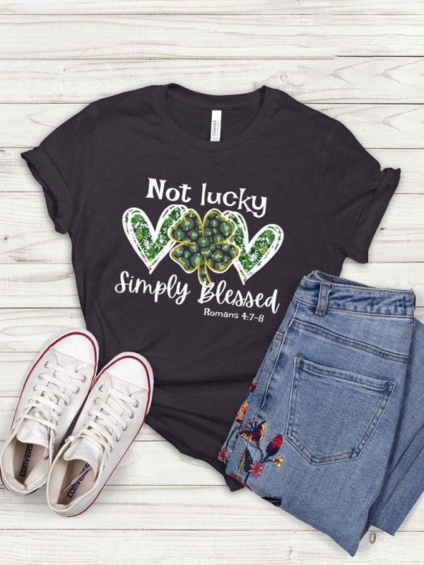 Levoire | Femme Graphique Bénie T-shirt Lumière Style Must