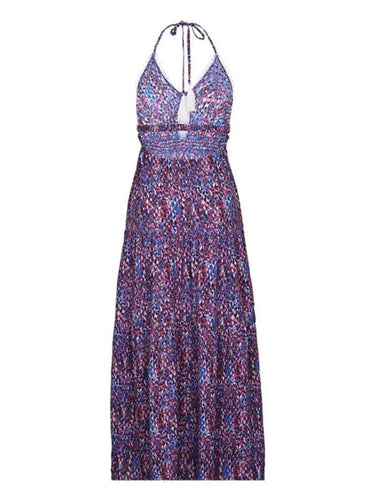Levoire | Nouvelle robe à bretelles imprimée style vacances