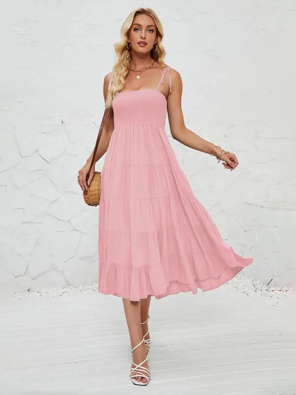 Levoire | Robe longue à bretelles fines sans manches Hottie