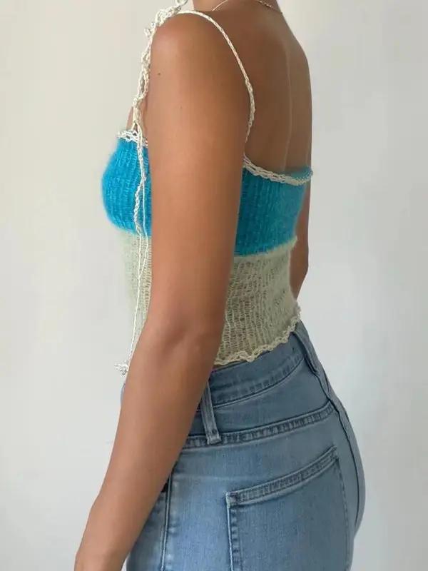 Levoire | Nouveau Top Slim-Fit Couleur Contrastante sexy