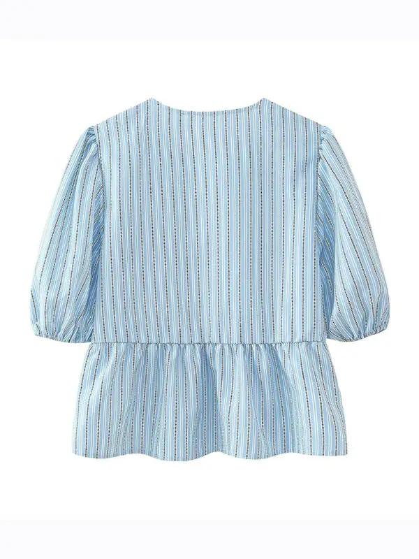Levoire | Modern, décontracté et polyvalent, chemise à cordon en multicolore