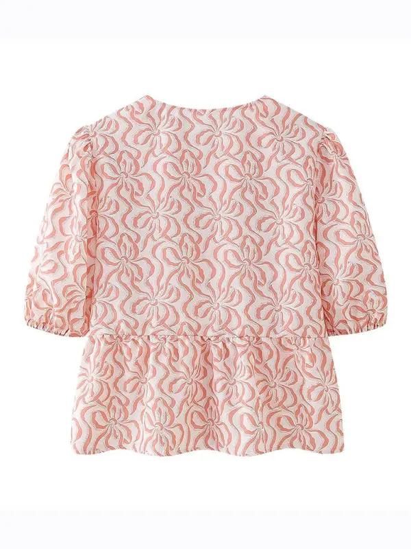 Levoire | Modern, décontracté et polyvalent, chemise à cordon en multicolore