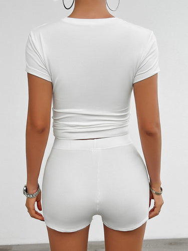 Levoire | Femme Veste de loisirs stretch et ensemble de shorts