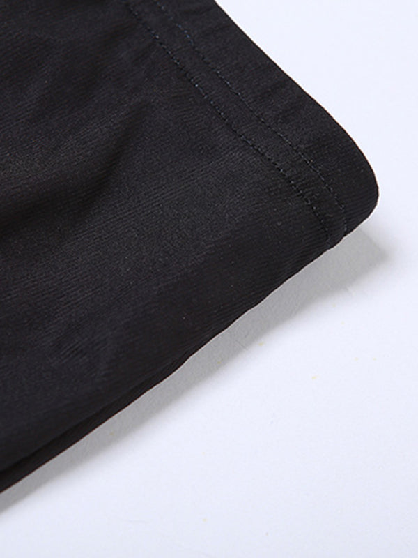 Levoire | Nouvelle mode femme débardeur T-shirt imprimé coupe ajustée taille avec fente jupe