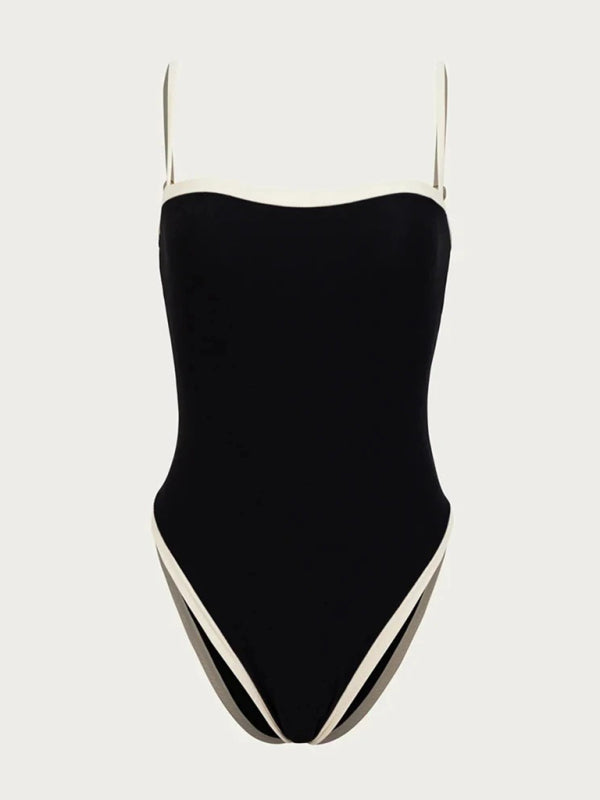 Levoire | Mode femme Bikini Nouvelle combinaison de bain à coloris contrasté