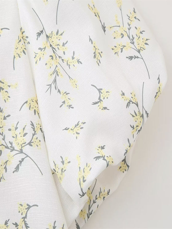 Levoire | Nouvelle nouveauté mode robe à manches ballon sans bretelles mignonne