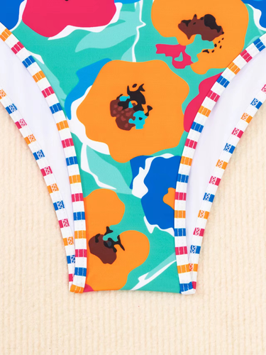Levoire | Nouveau maillot de bain imprimé à une pièce avec découpe haute au dos