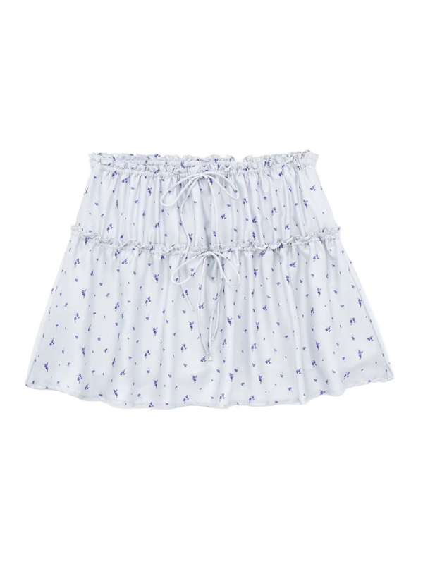 Levoire | Nouveau haut décoratif de fleurs superposées/conception de fleurs avec ourlet arrière Robe