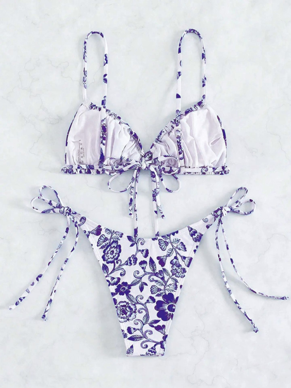 Levoire | Femme Resort Vintage Imprimé Fendue Maillot de bain