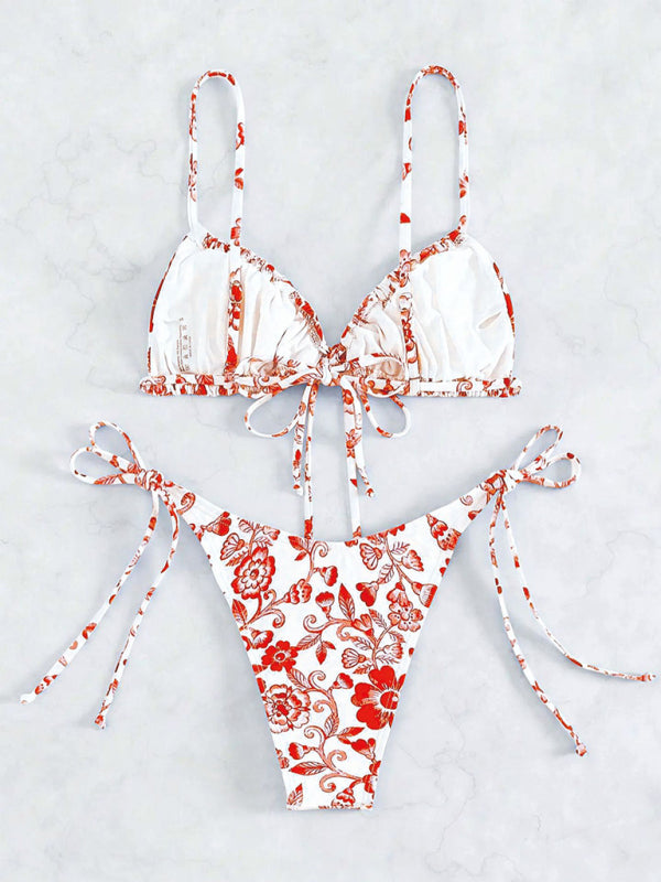 Levoire | Femme Resort Vintage Imprimé Fendue Maillot de bain
