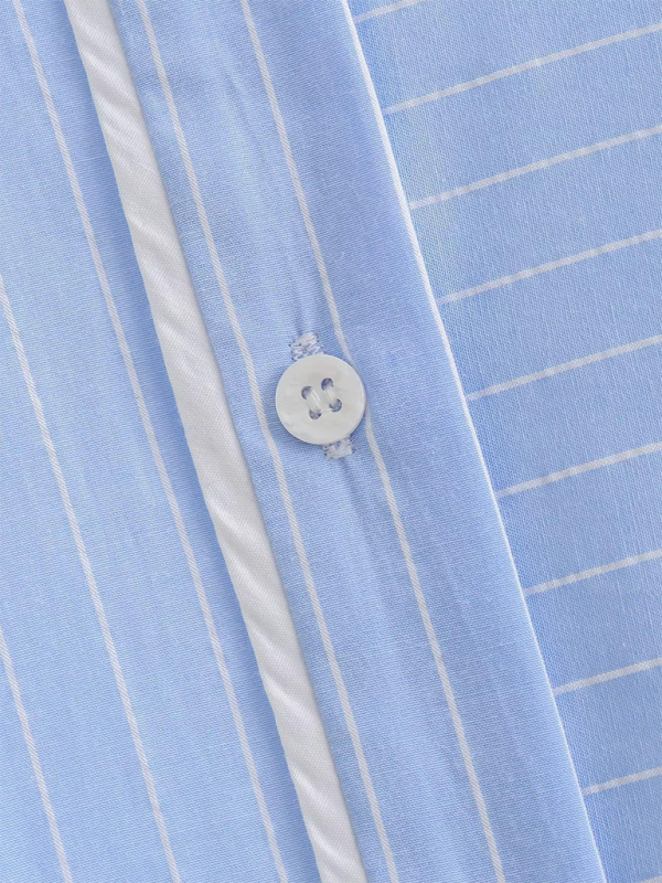Levoire | Modisj chemise à manches courtes avec rayures contrastées + ensemble de shorts à deux pièces