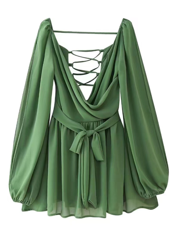 Levoire | Robe sexy décolleté en V sans épaule à la mode