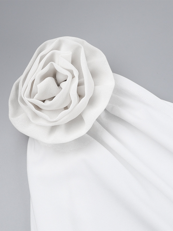 Levoire | Nouvelle Robe de Hanches à Fleurs Sexy Off-Shoulder en Trois Dimensions
