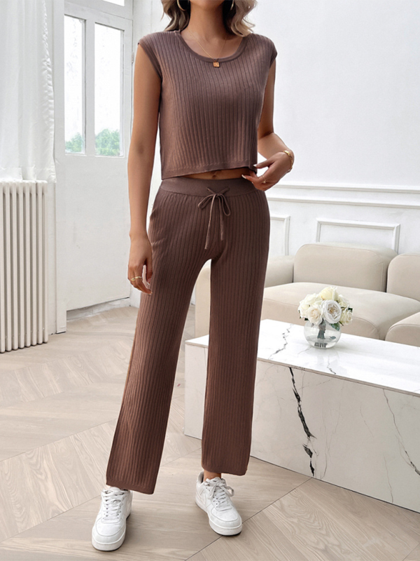 Levoire | Pour femmes Robe T-shirt à col rond Slim-Fit