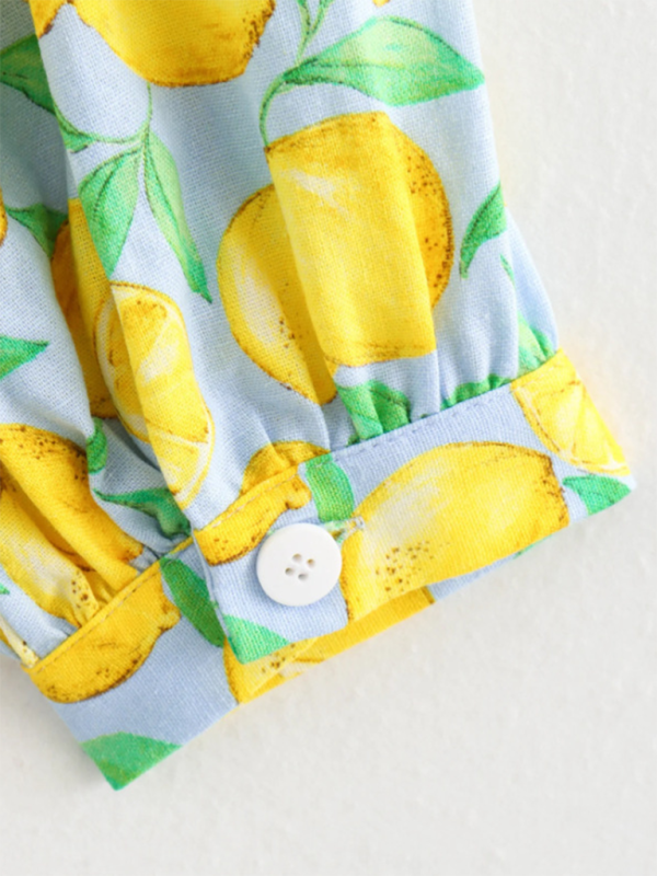 Levoire | Nouveau vacances loisirs citron impression shorts-accessoires