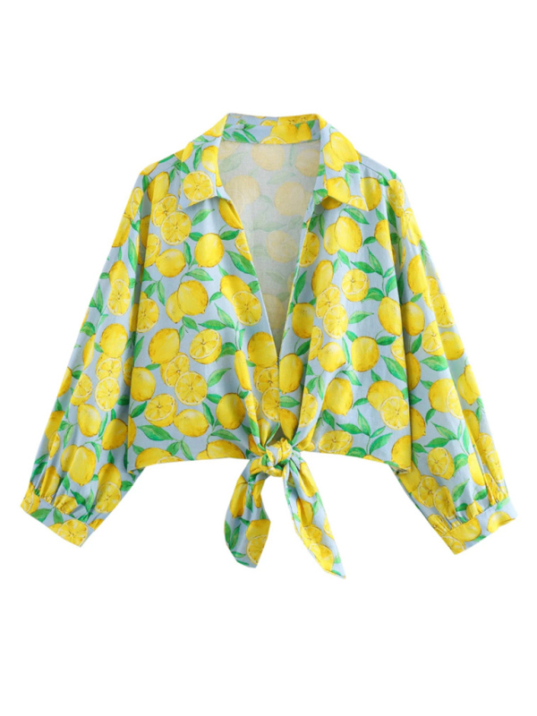 Levoire | Nouveau vacances loisirs citron impression shorts-accessoires