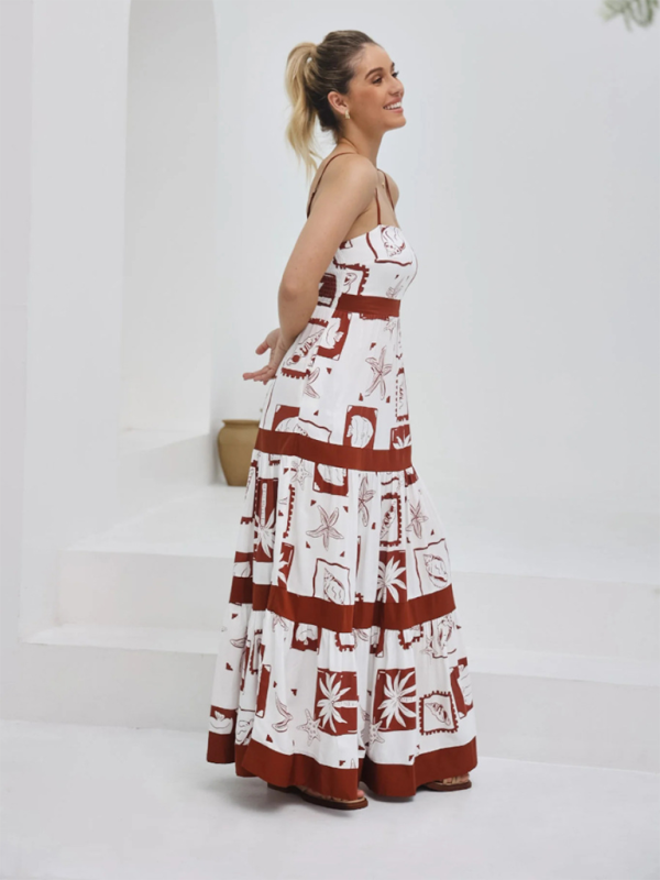 Levoire | Tempéramentale et décontractée robe à encolure asymétrique avec couture nette à l'épaule
