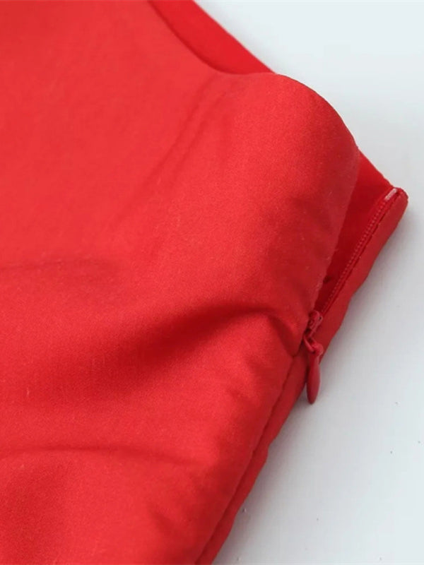 Levoire | Nouvelle robe à compression simple avec placement de trous pour femmes